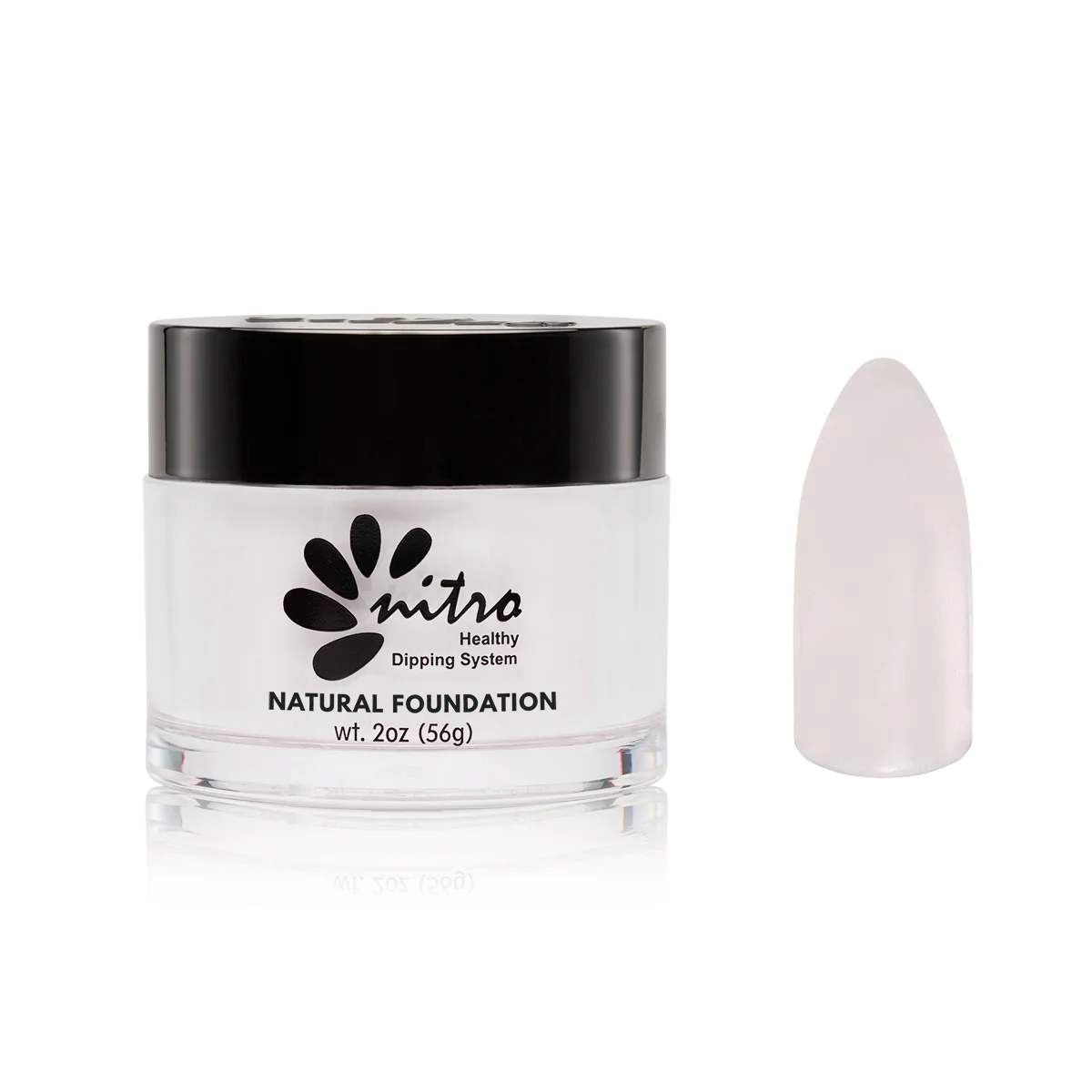 Natural Foundation - Aufbau Verl. 2oz - 16oz | Nitro Nails Dipping System Powder