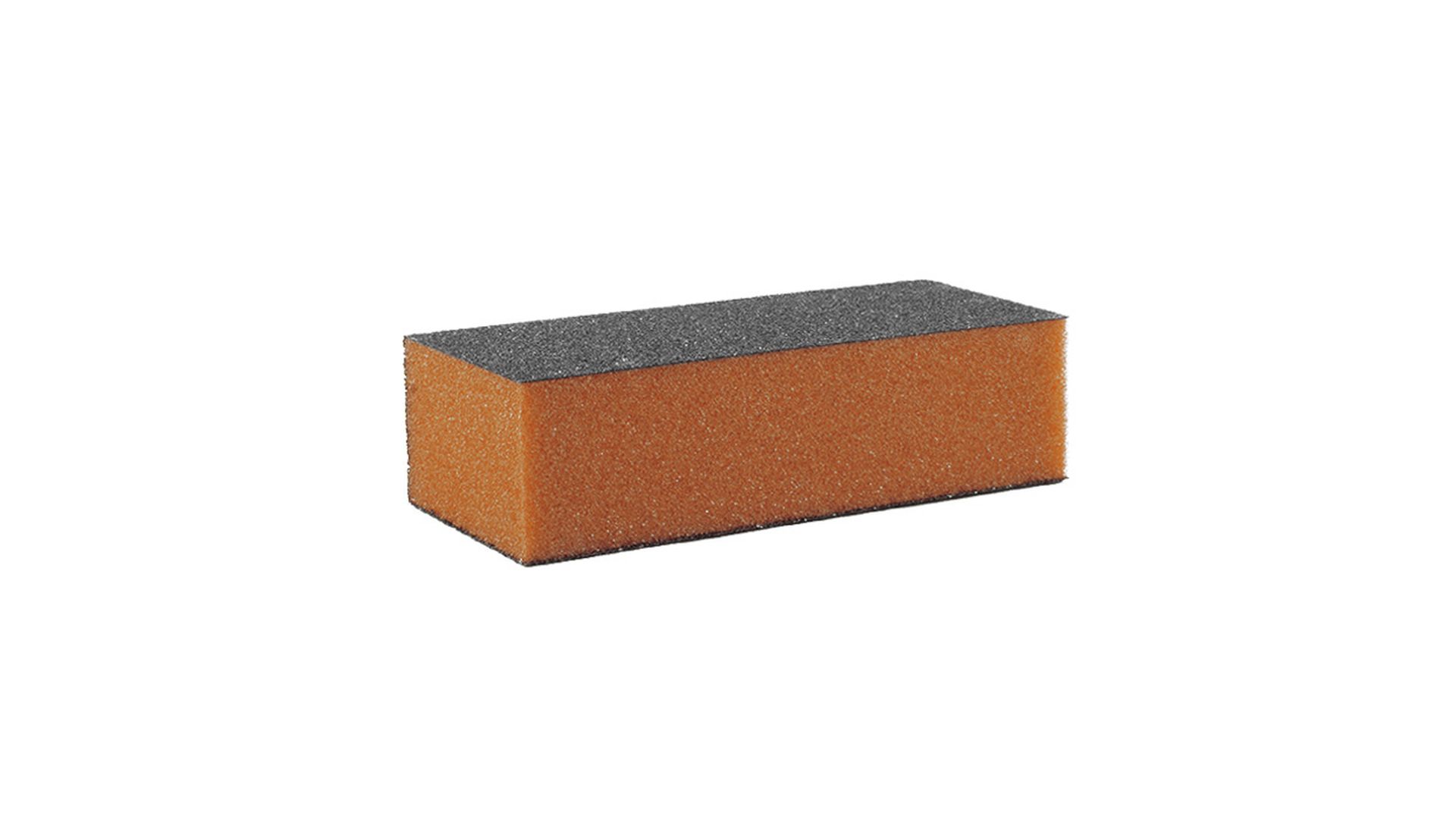 Buffer Schleifblock Premium 3 Seitig Körnung 100/100 schwarz orange | AEON