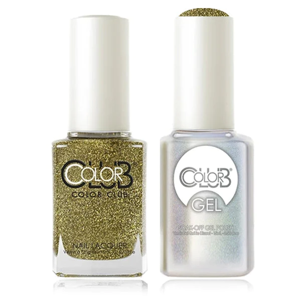 # 780 Gold Glitter | UV Gellack + Nagellack  Soak off Color Club Duo