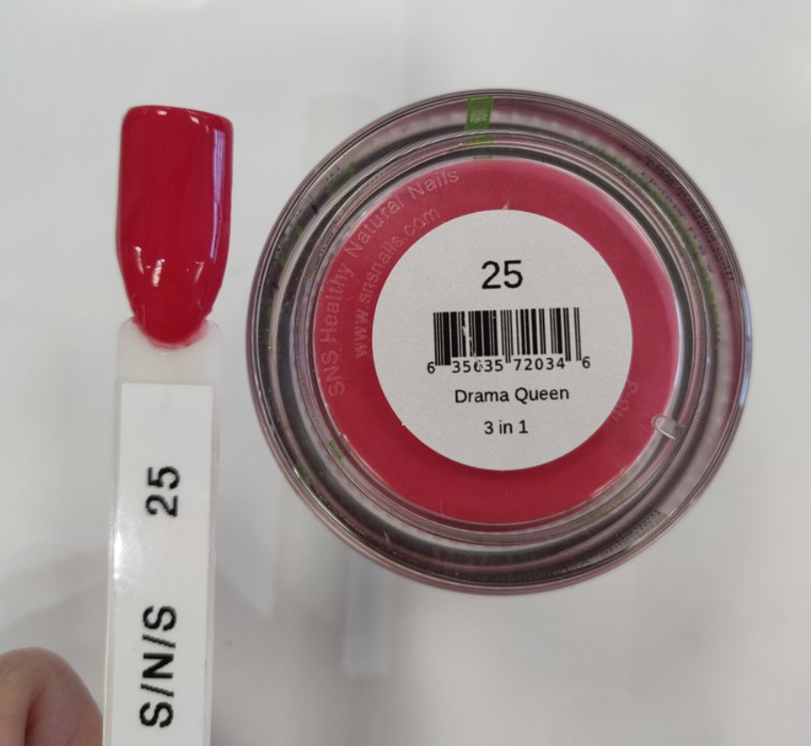 SNS Nails # 25 Drama Queen 28g (1oz) | Gelous Dipping Powder