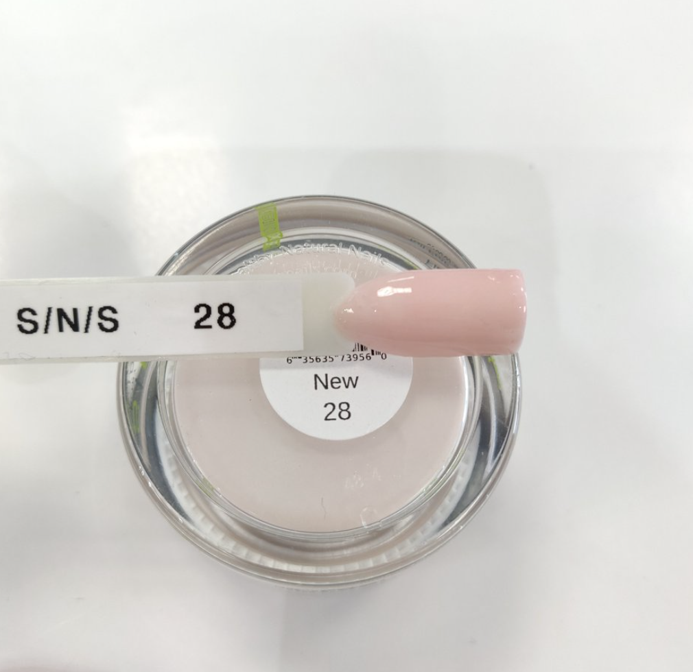 SNS Nails # 28 New 28g (1oz) | Gelous Dipping Powder