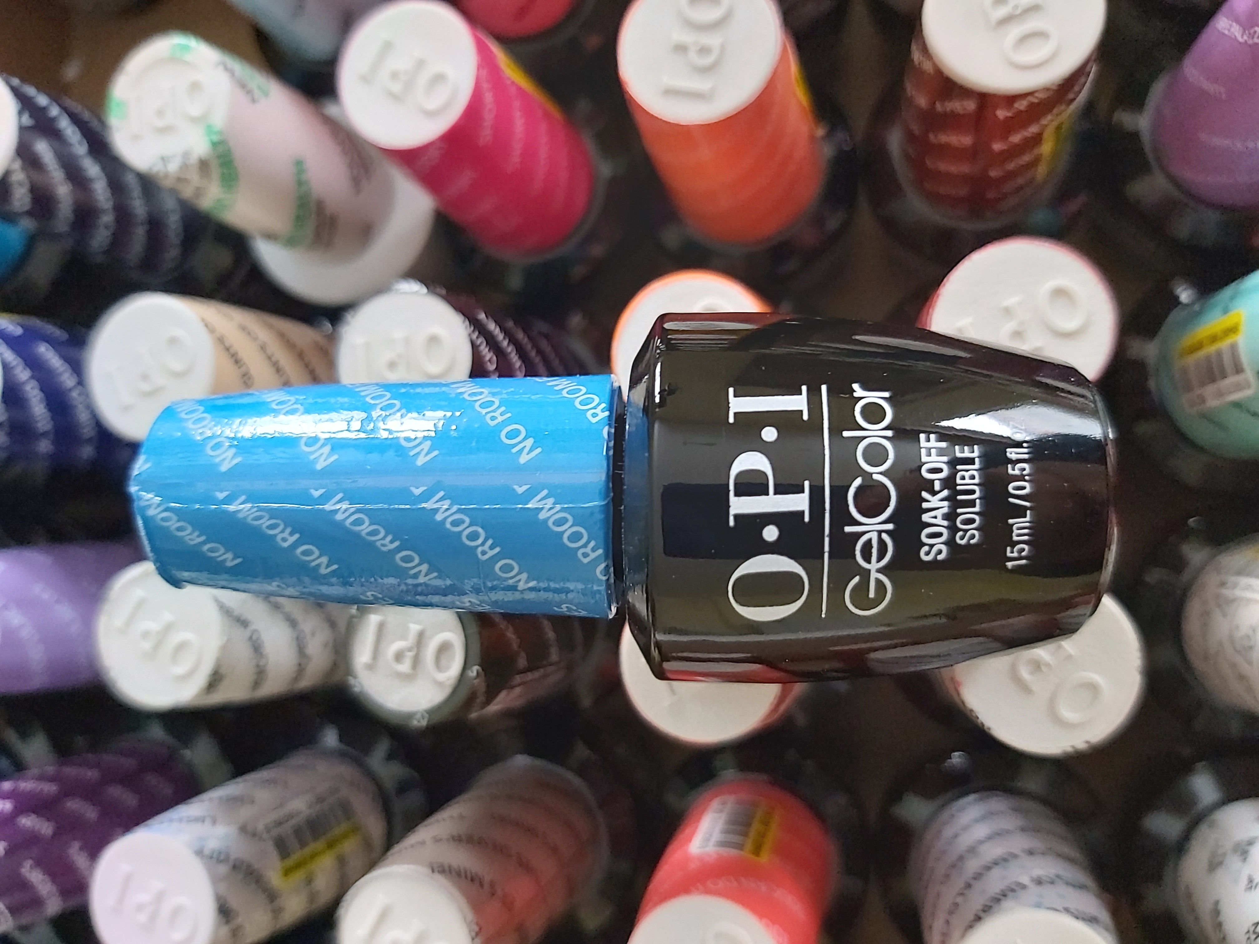 OPI Gel Color Soak-off Gel B83 NO ROOM FOR THE BLUES Blau