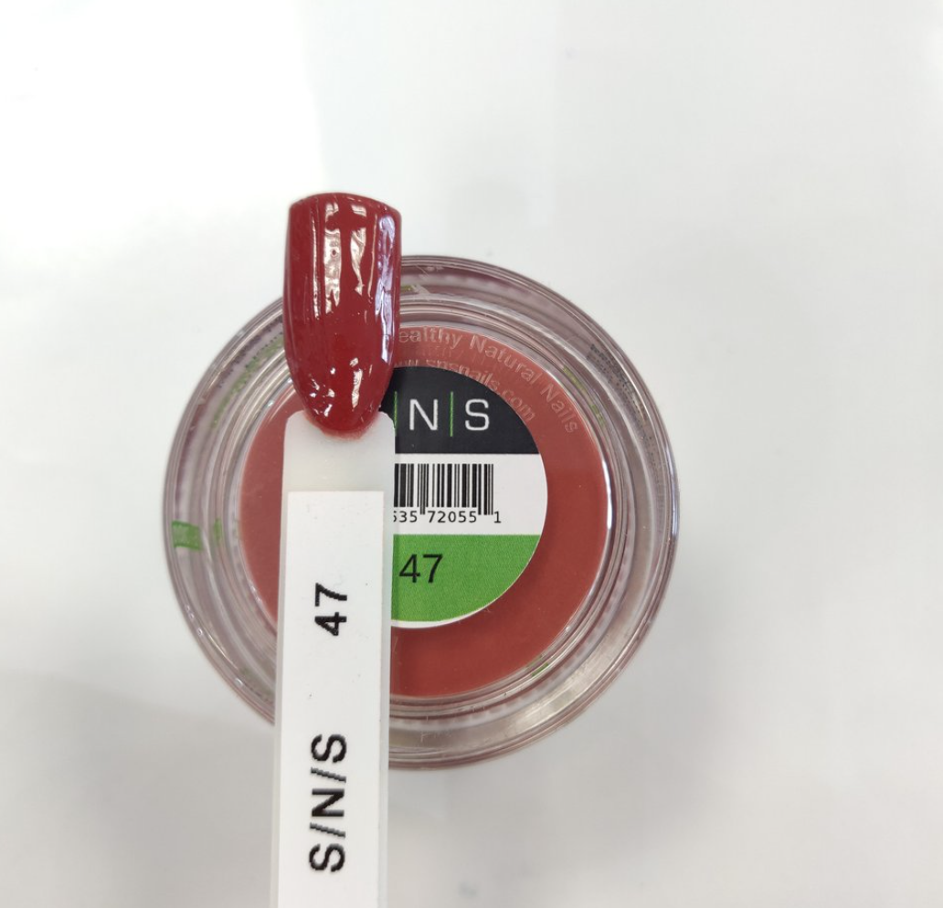 SNS Nails # 47 Hazelnut Coffee 28g (1oz) | Gelous Dipping Powder